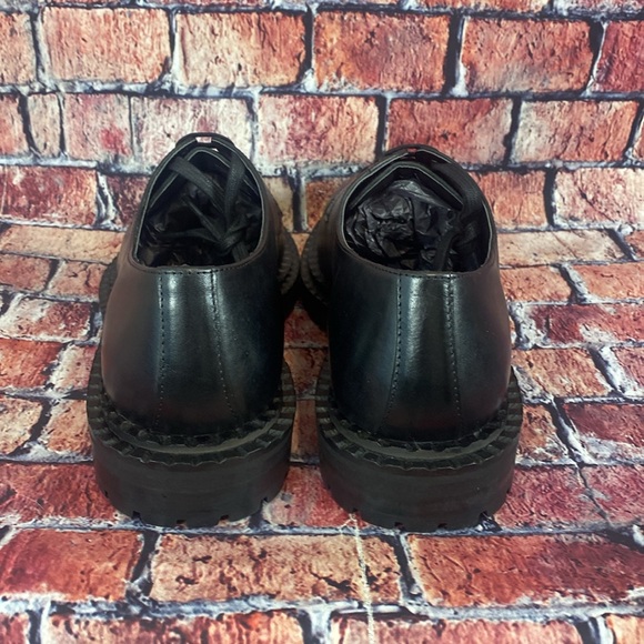 WALK LONDON JAGGER DERBY SHOE BLACK - Picture 4 of 8